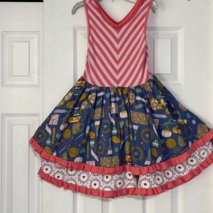 Matilda Jane twirling dress.  Size 6